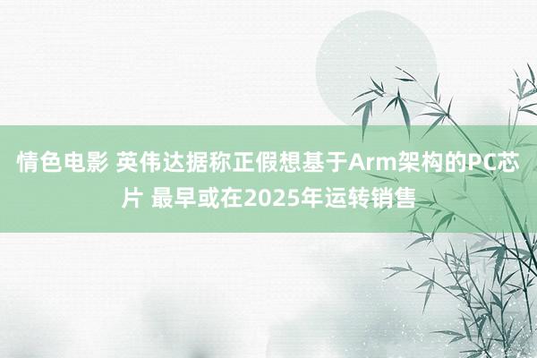 情色电影 英伟达据称正假想基于Arm架构的PC芯片 最早或在2025年运转销售