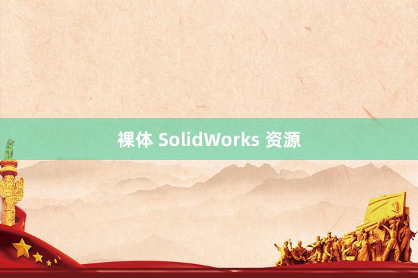 裸体 SolidWorks 资源